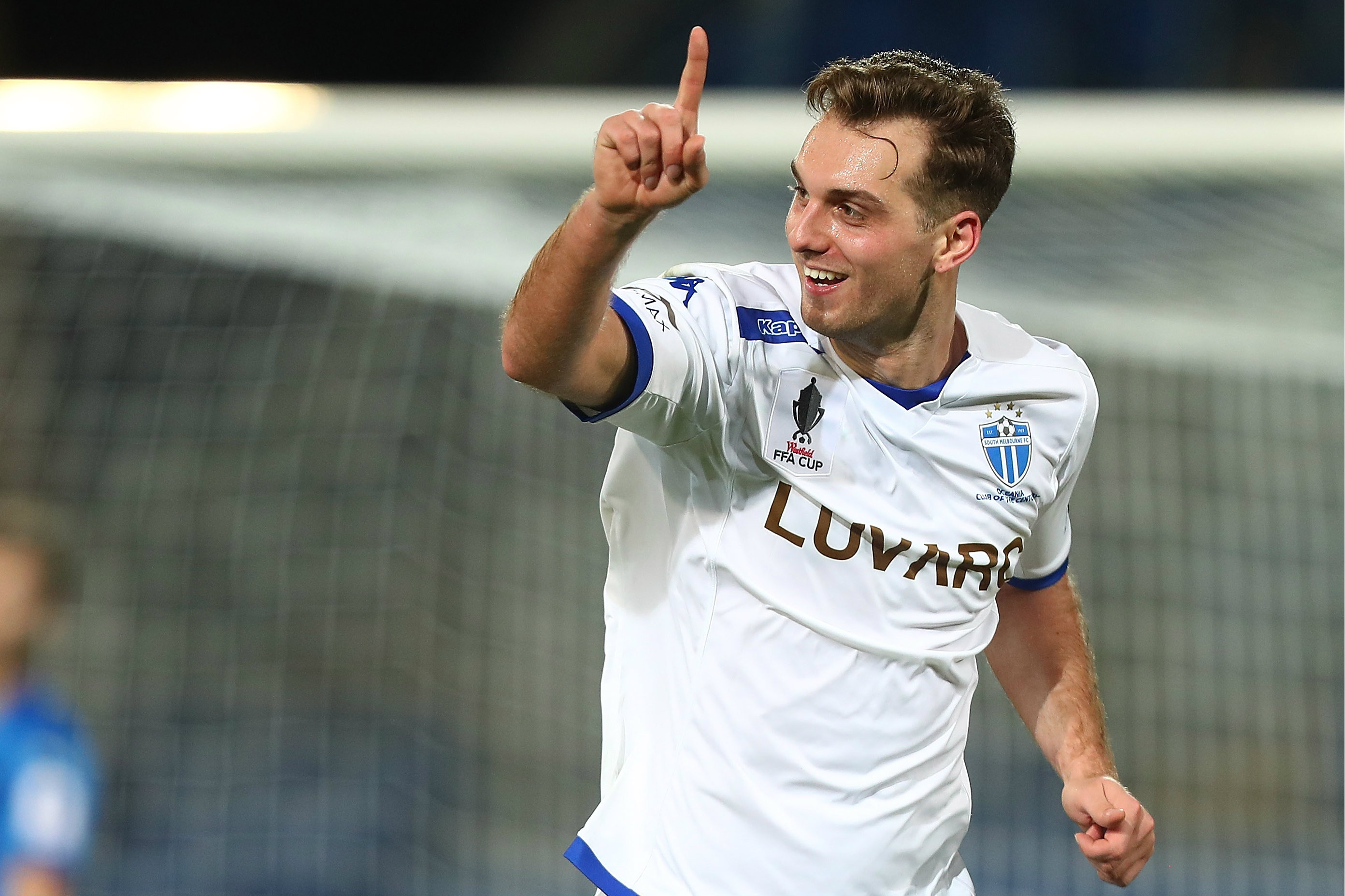 Milos Lujic has scored in every round of the Westfield FFA Cup so far this year.