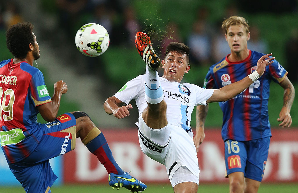 Jonatan Germano during his time with Melbourne City