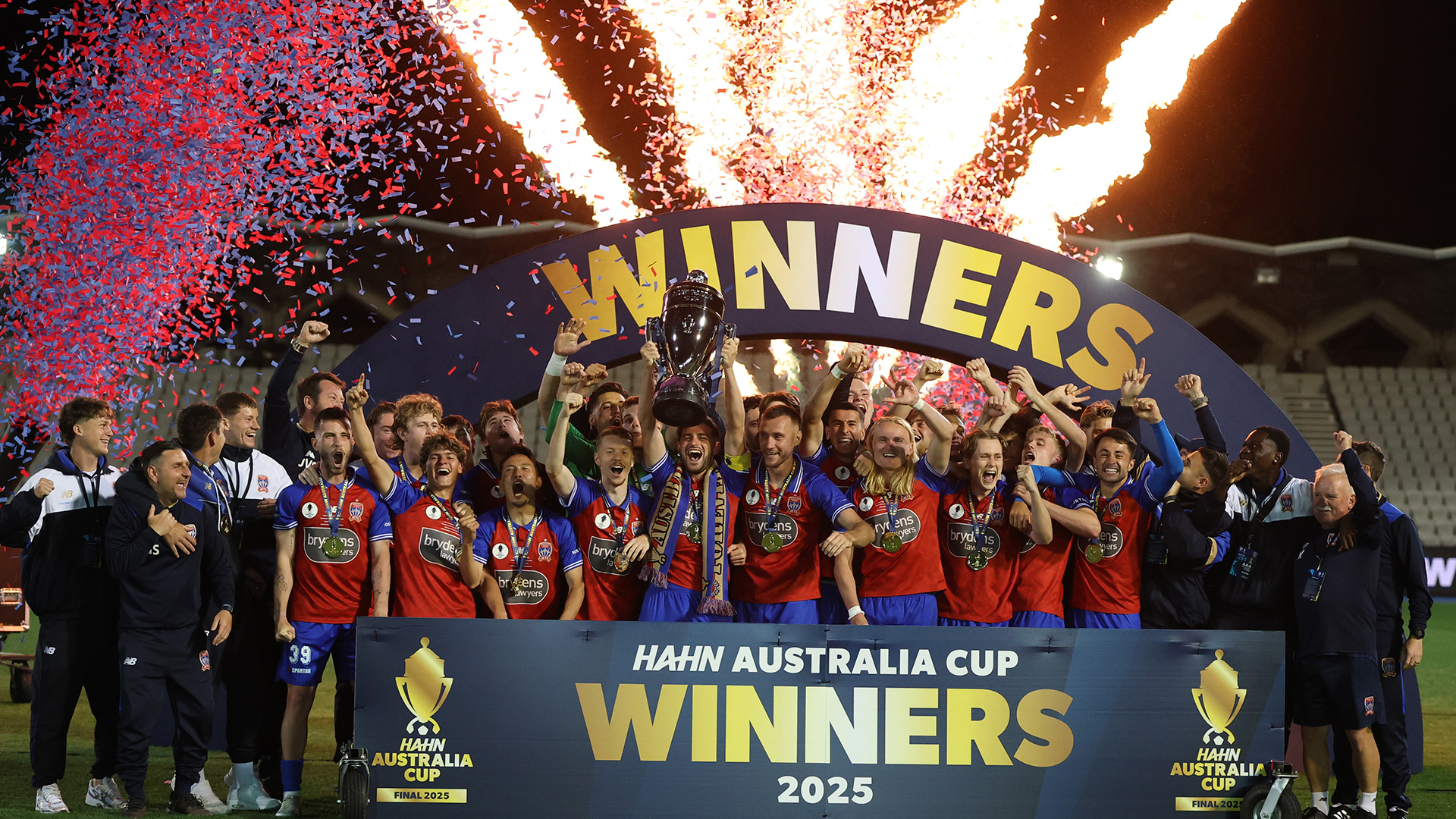 Newcastle Jets Win Hahn Australia Cup 2025 With 3 1 Victory Over 