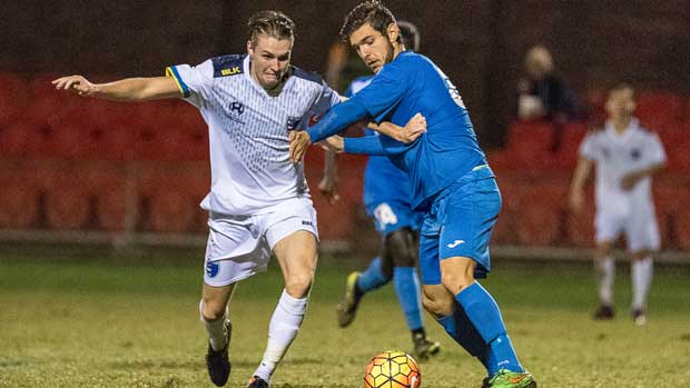 Gold Coast City saw off SWQ Thunder 4-0 in the Westfield FFA Cup on Wednesday night. Image: DSL Photography