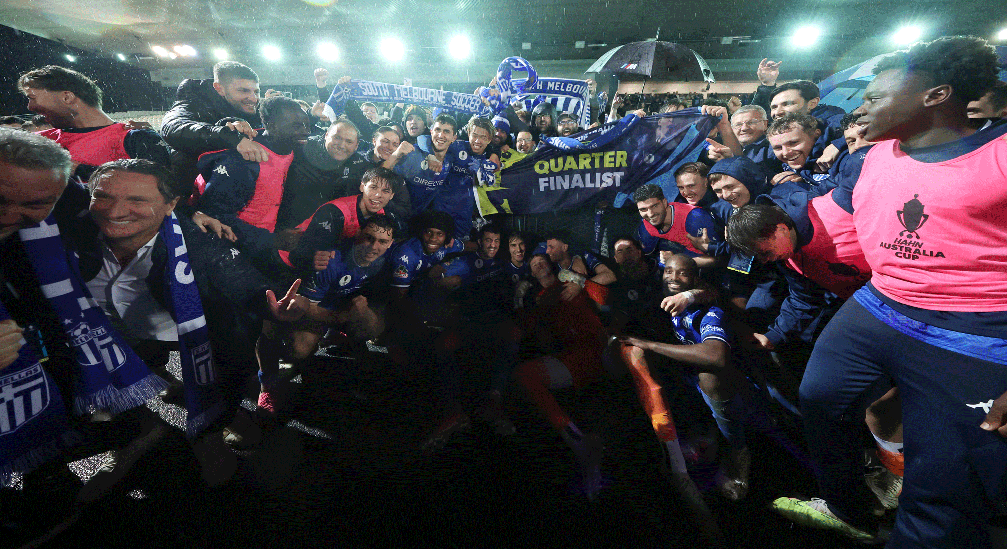 Sky Blues and South Melbourne reach final eight after goal-fest, shoot-out