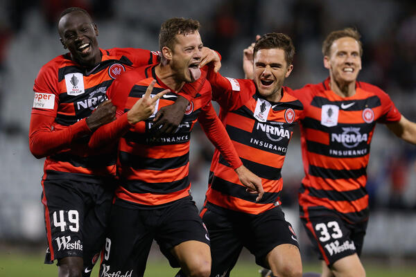 Wanderers celebrate
