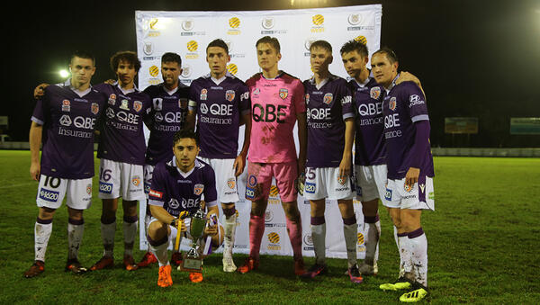 Glory v WA State Team - group shot