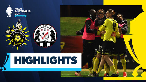 Heidelberg United v Weston Bears | Highlights | Hahn Australia Cup 2025 Round of 32