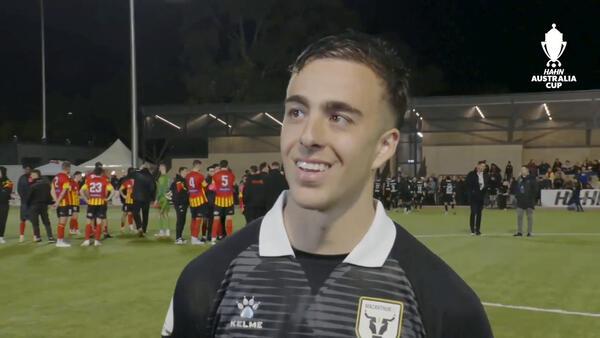 Bernardo Oliveira: My celebration is just part of the game | Interview | Metrostars v Macarthur FC