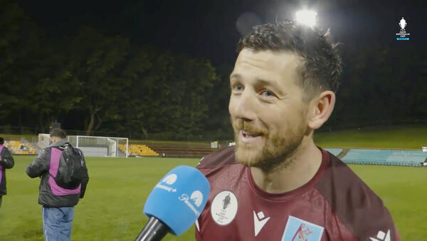 Sean Symons: We only focused on ourselves tonight | Interview | APIA Leichhardt v Melbourne City