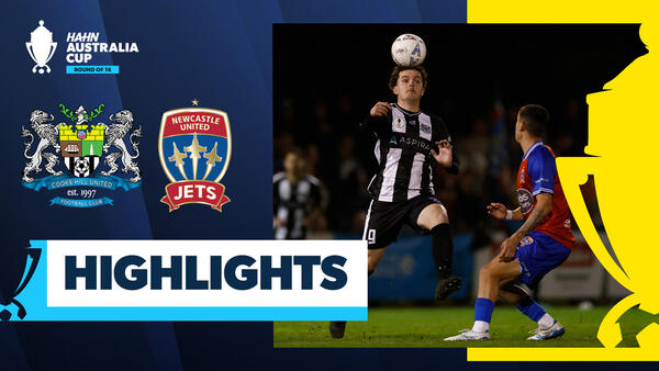 Cooks Hill United v Newcastle Jets | Quick Highlights | Hahn Australia Cup 2025 Round of 16