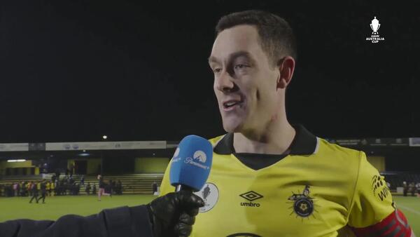 Ben Collins: We're doing something special this year | Interview | Heidelberg United v Wellington Phoenix