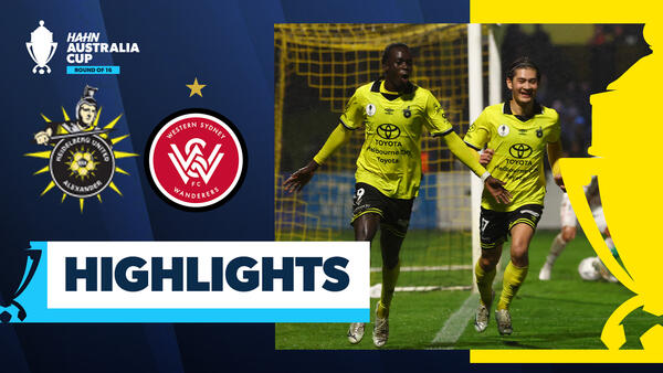 Heidelberg United v Western Sydney Wanderers | Quick Highlights | Hahn Australia Cup 2025 Round of 16