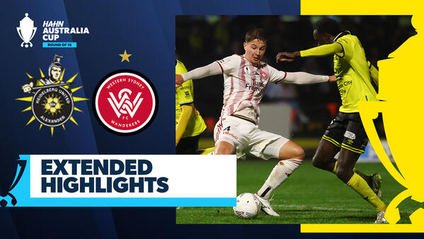 Heidelberg United v Western Sydney Wanderers | Extended Highlights | Hahn Australia Cup 2025 Round of 16