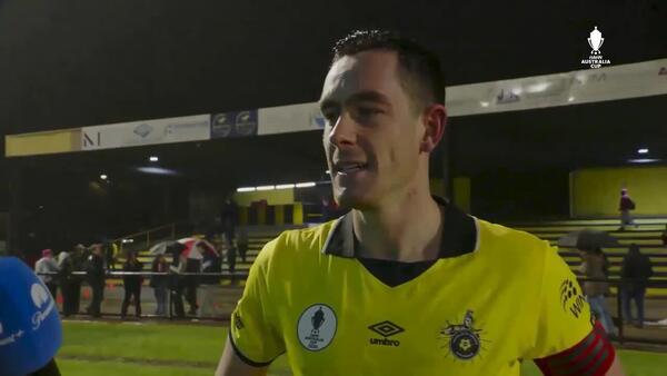 Ben Collins: I'm so proud of the boys | Interview | Heidelberg United v Western Sydney Wanderers
