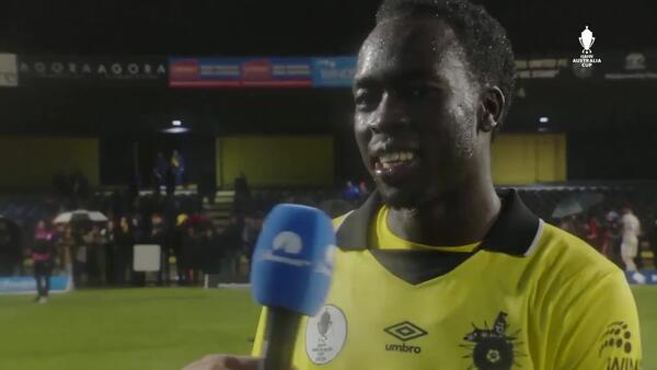 Bul Juach: We've got quality all over the pitch I Interview | Heidelberg United v Western Sydney Wanderers