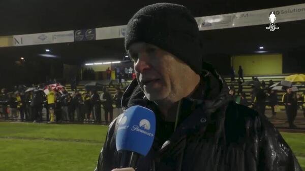 John Anastasiadis: Tactically we got it all right | Interview | Heidelberg United v Western Sydney Wanderers