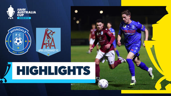 Avondale FC v APIA Leichhardt | Quick Highlights | Hahn Australia Cup 2025 Round of 16