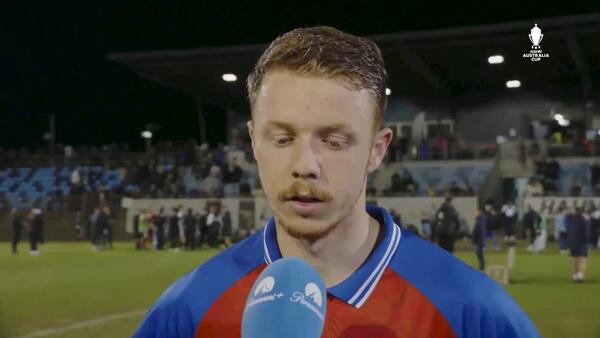 Daniel Wilmering: We knew the job we had to do | Interview | Cooks Hill United v Newcastle Jets