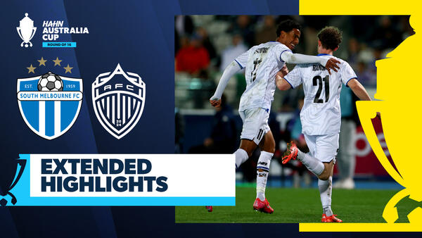 South Melbourne v Auckland FC | Extended Highlights | Hahn Australia Cup 2025