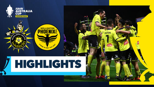 Heidelberg United v Wellington Phoenix | Extended Highlights | Hahn Australia Cup 2025 Quarter Finals