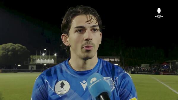 Luca Tevere: I feel like we can go all the way | Interview | Avondale FC v Brisbane City