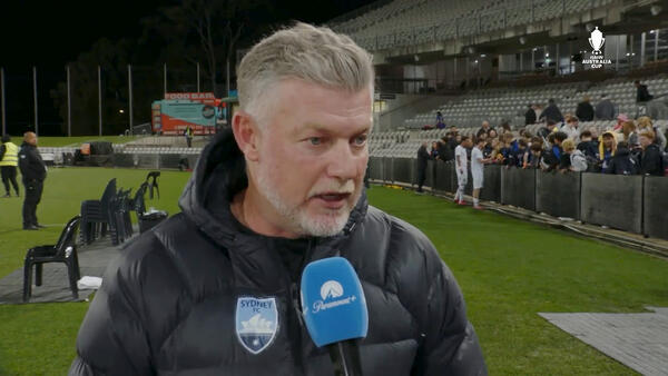 Ufuk Talay: The turning point was the missed pen | Interview | Sydney FC v Auckland FC