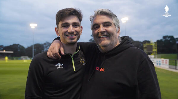 The incredible father-and-son story at the centre of Saturday’s Hahn Australia Cup Final