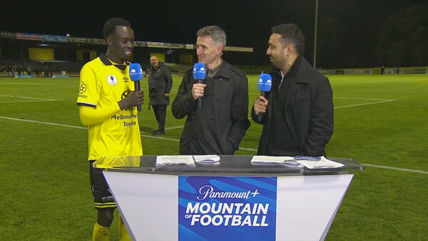Bul Juach: No one dictates the game on our turf | Interview | Heidelberg United v Auckland FC