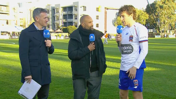 Max Burgess: Millsy's vision attracted me here | Interview | Avondale FC v Newcastle Jets