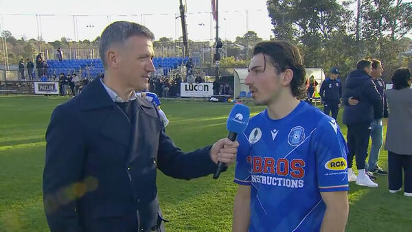 Luca Tevere: I'm proud of the boys | Interview | Avondale FC v Newcastle Jets