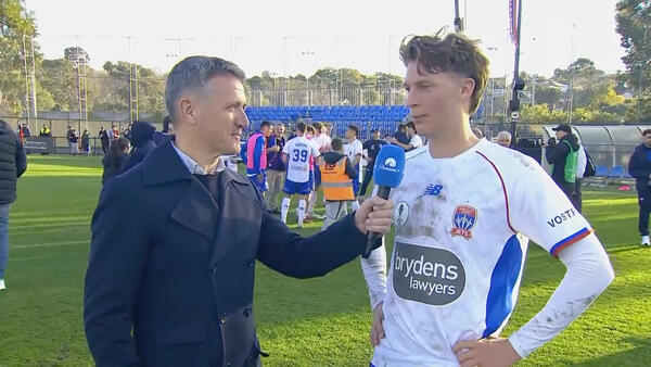Eli Adams: Millsy's belief in us brings the success | Interview | Avondale FC v Newcastle Jets