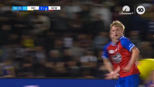 GOAL: Newcastle take the lead in extra time