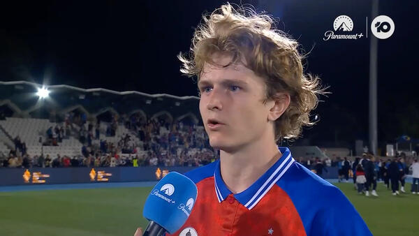 Ben Gibson: Milly's belief in us youngsters prevailed | Interview | 2025 Australia Cup Final