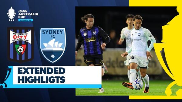 Bayswater City v Sydney FC | Extended Highlights | Hahn Australia Cup 2026 Round of 32