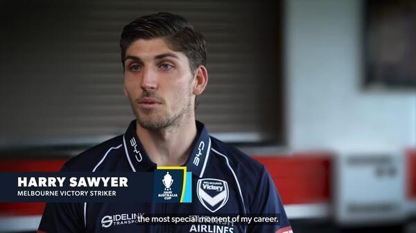 Harry Sawyer reflects on facing former side South Melbourne in Hahn Australia Cup Final