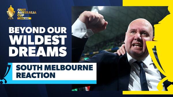 South Melbourne stun Melbourne Victory! 🏆 | Sinisa Cohadzic & Javier Lopez react | Press Conference