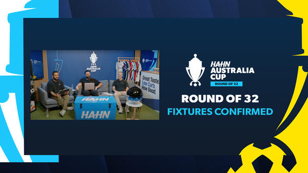 WATCH: Hahn Australia Cup 2025 Round of 32 Official Draw