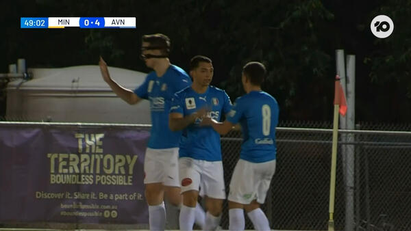 GOAL: Diaz off the bench and onto the scoreboard | Mindil Aces v Avondale FC