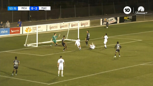 GOAL: Macarthur running away with it