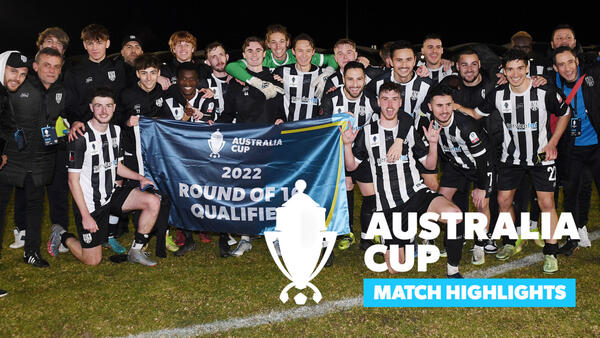 Adelaide City v Logan Lightning | Match Highlights | Australia Cup Round of 32