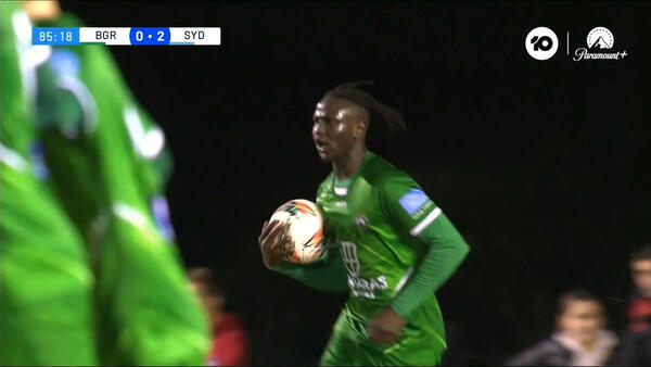 GOAL: Bentleigh get their consolation goal | Bentleigh Greens v Sydney FC