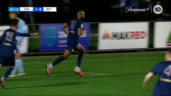 GOAL: Nicolas Niagioran puts Oakleigh in the lead | Oakleigh Cannons v Brisbane City