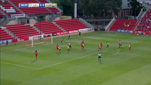 Reds v Mariners goals