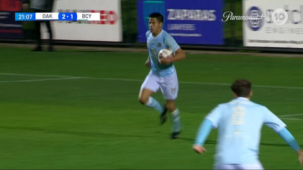 GOAL: Yuta Hirayama puts Brisbane on the score sheet | Oakleigh Cannons v Brisbane City
