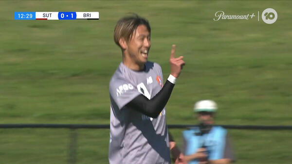 GOAL: Danzaki opens the scoring for Roar | Sydney United v Brisbane Roar