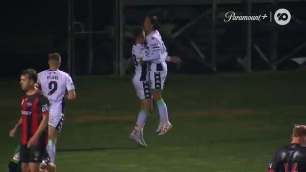 GOAL: Botic opens the scoring for Western