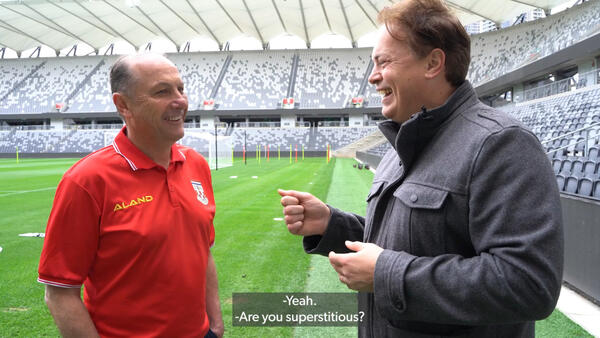 Bozza meets Sydney United coach Miro Vlastelica | Australia Cup Final 2022