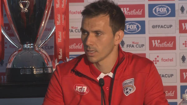 Presser: Kurz and Isaias - Adelaide United