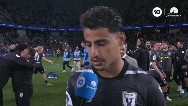 Arzani: Happy that we've made history tonight | Interview | Australia Cup