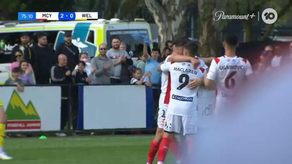 GOAL: Maclaren doubles the lead for the hosts