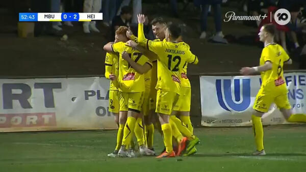 GOAL: Sean Ellis takes advantage of Josh Pin brilliance