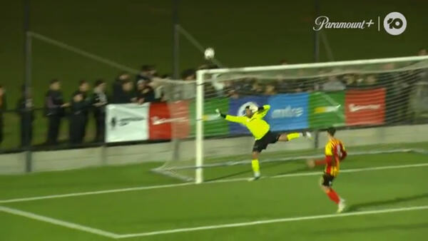 CHANCE: Inter Lions saved by the woodwork