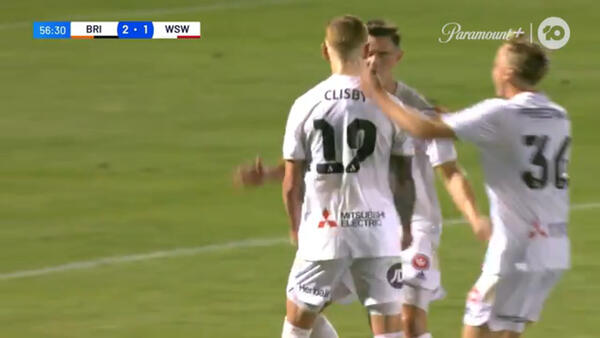 GOAL: Clisby produces a goal of the tournament contender